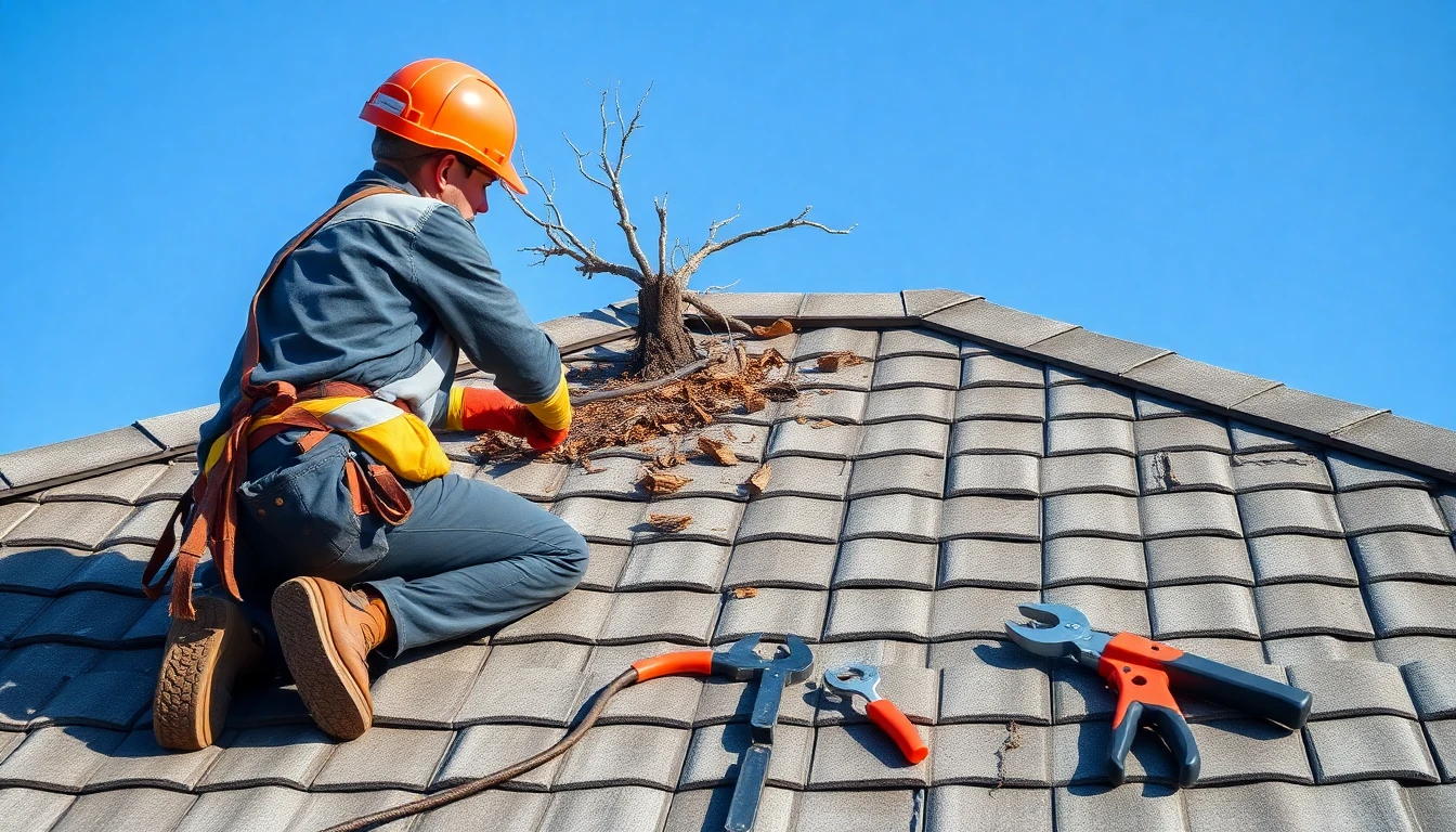 Tree Damage Roof Repair